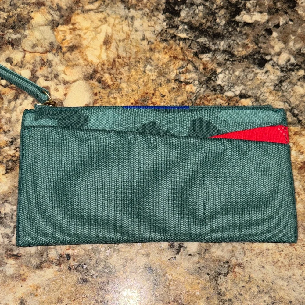 Rothy's Mistletoe Zip Wallet - Picture 5 of 6